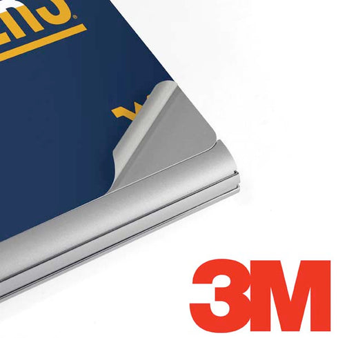 West Virginia University Blue Wood Floor Surface Book 2 13.5in Skin